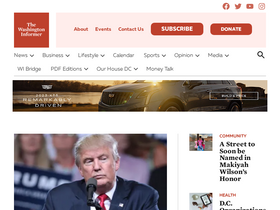 'washingtoninformer.com' screenshot