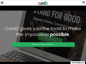 'care2.com' screenshot