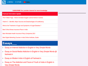 'fastread.in' screenshot