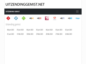 'uitzendinggemist.net' screenshot