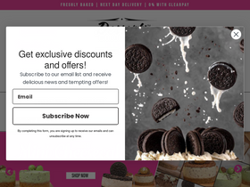 'dessertsdeliveredbakery.co.uk' screenshot
