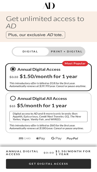 subscribe.architecturaldigest.com