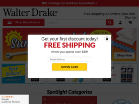 'wdrake.com' screenshot