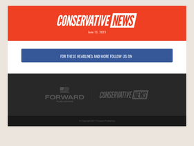 'conservativenews.com' screenshot