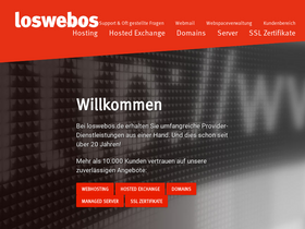 'loswebos.de' screenshot