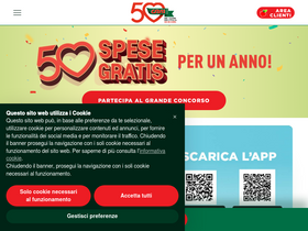 'crai-supermercati.it' screenshot