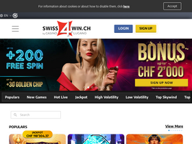 'swiss4win.ch' screenshot