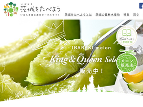 'ibaraki-shokusai.net' screenshot