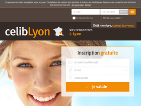 'celiblyon.com' screenshot