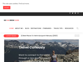 'gofargrowclose.com' screenshot