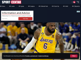 'scsport.ba' screenshot