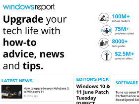 'windowsreport.com' screenshot