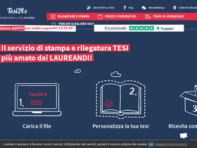 'tesi24.it' screenshot