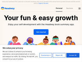 'makeheadway.com' screenshot
