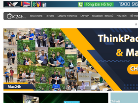 'mac24h.vn' screenshot
