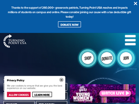 'tpusa.com' screenshot