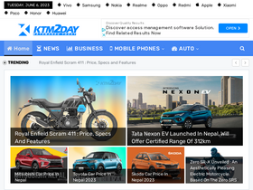 'ktm2day.com' screenshot