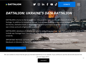 'dattalion.com' screenshot