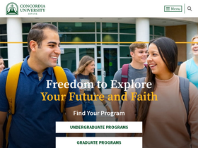 'cui.edu' screenshot