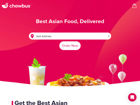 'chowbus.com' screenshot