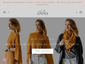 'weareamma.com' screenshot