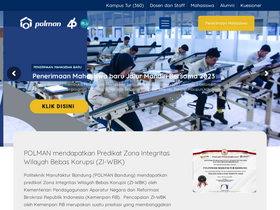 'polman-bandung.ac.id' screenshot