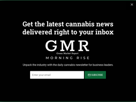 'greenmarketreport.com' screenshot