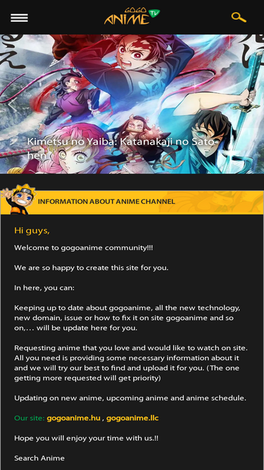 Gogoanime like online website