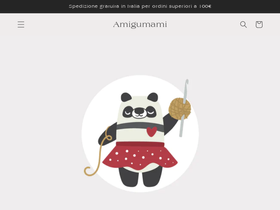 amigumami.com homepage screenshot