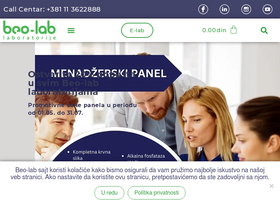 'beo-lab.rs' screenshot