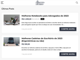 'direitodiario.com.br' screenshot