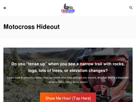 'motocrosshideout.com' screenshot