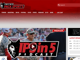 'insidepacksports.com' screenshot