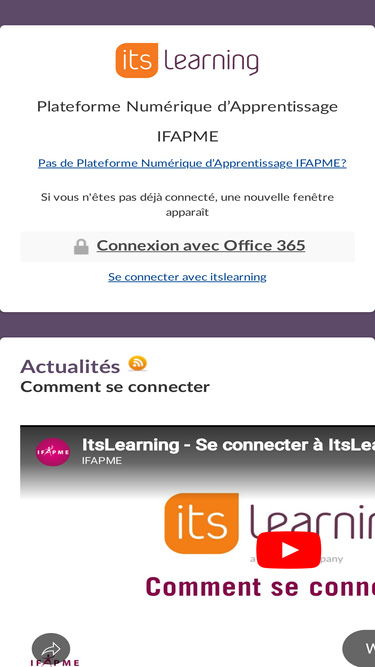 ifapme.itslearning.com