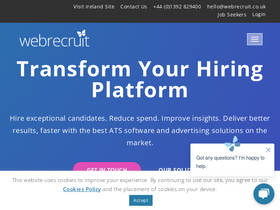 'webrecruit.co' screenshot