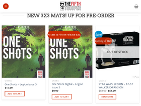 'thefifthtrooper.com' screenshot