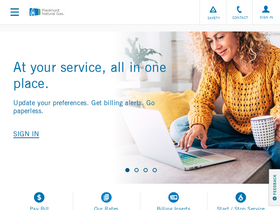 'piedmontng.com' screenshot