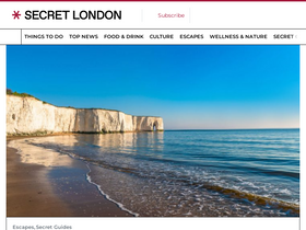 'secretldn.com' screenshot