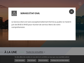 'larochelle.fr' screenshot