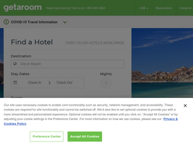 'getaroom.com' screenshot