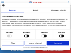 'cafacli.it' screenshot