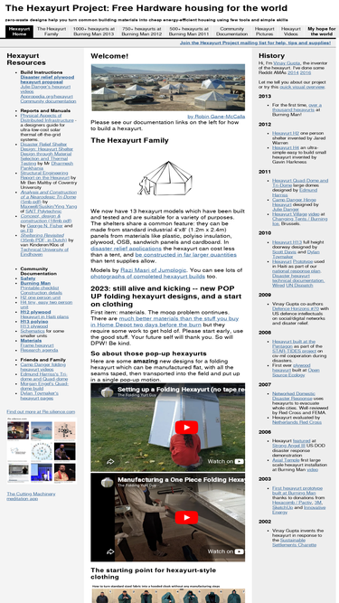 hexayurt.com
