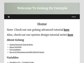 'golangbyexample.com' screenshot