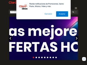 'claroideas.com' screenshot