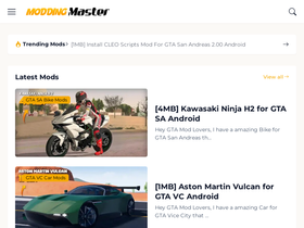 'moddingmaster.com' screenshot