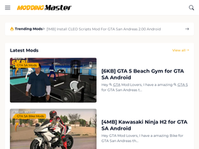 'moddingmaster.com' screenshot