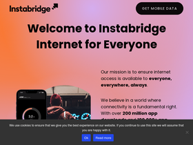 'instabridge.com' screenshot