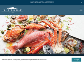 'theoceanaire.com' screenshot