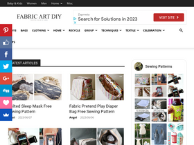 'fabricartdiy.com' screenshot