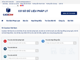 'caselaw.vn' screenshot